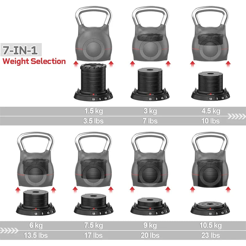 10KG Adjustable Kettlebell