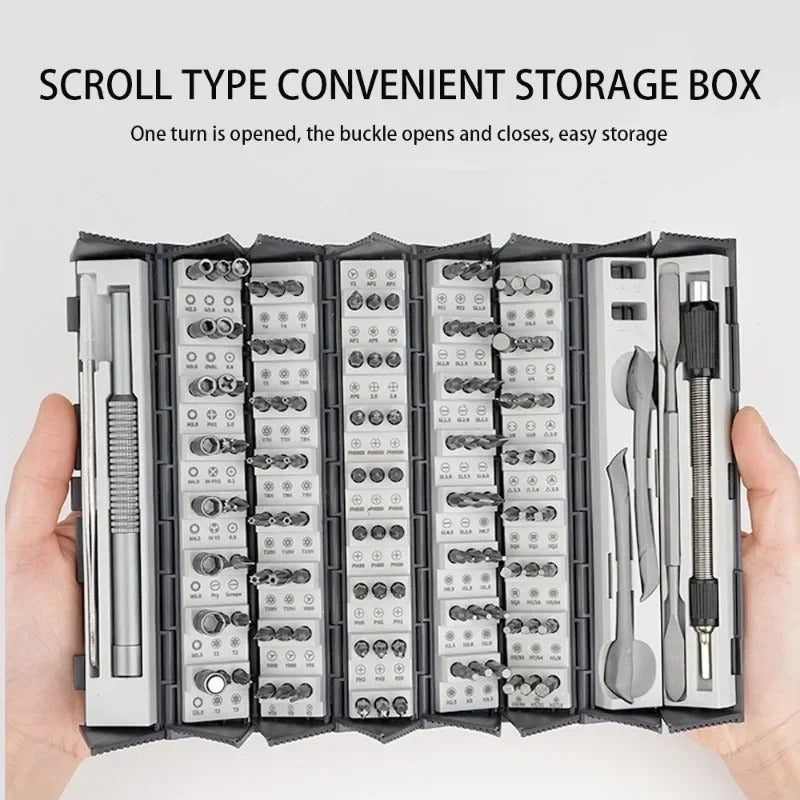 128 in 1 Precision Screwdriver Set Magnetic Phillips Torx
