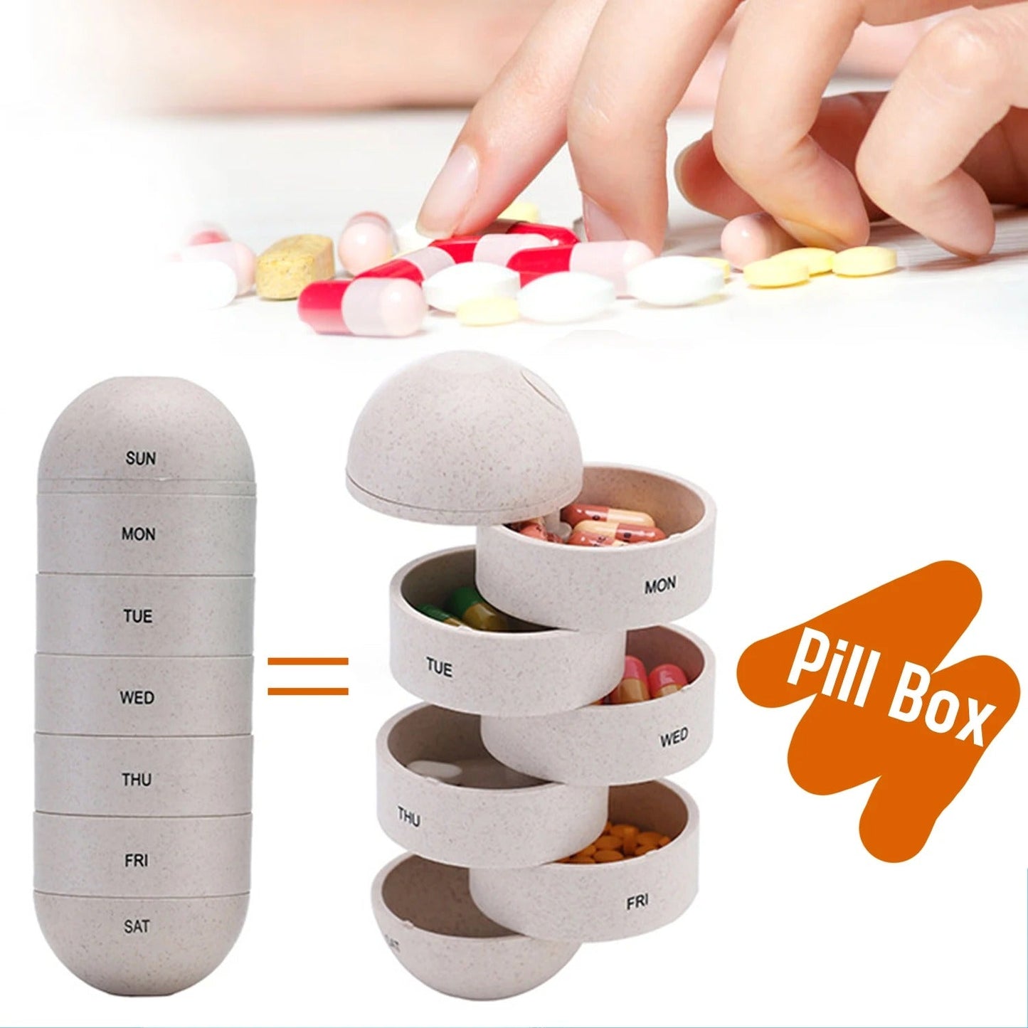 Weekly Pill Organizer