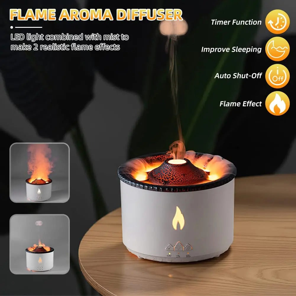 Volcano Humidifier 560 ML With Remote
