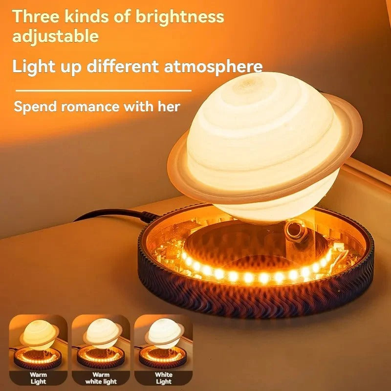 Magnetic Levitating Saturn/Moon Lamp