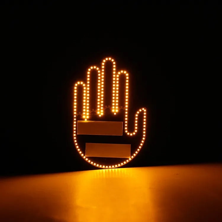 Original Led Hand Car Sign