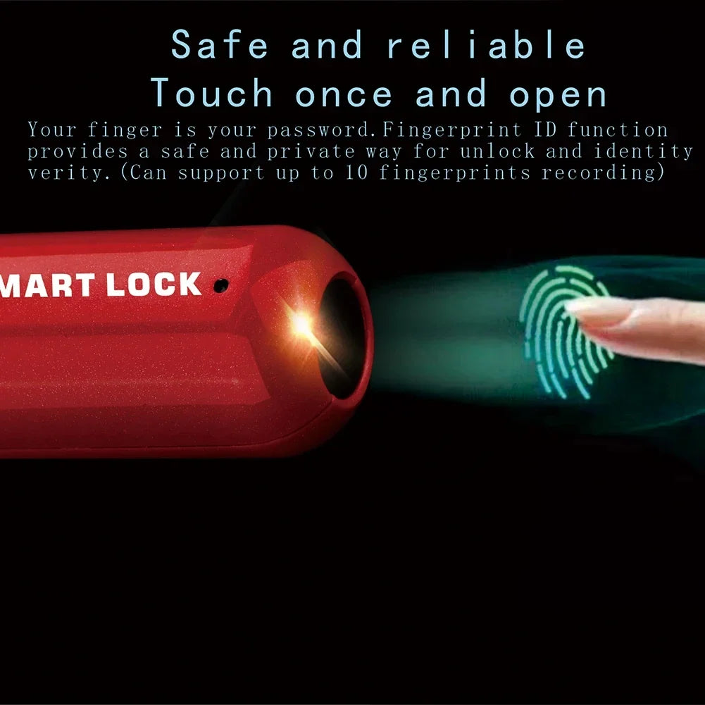 Mini Fingerprint Padlock Smart Touch