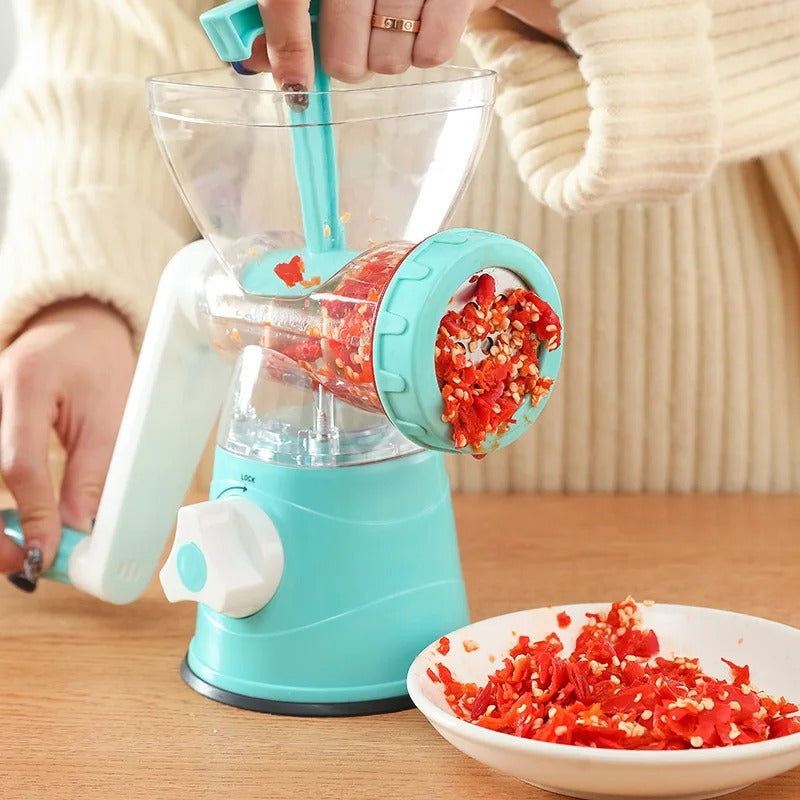 Manual Meat Grinder With Stainless Steel Blades