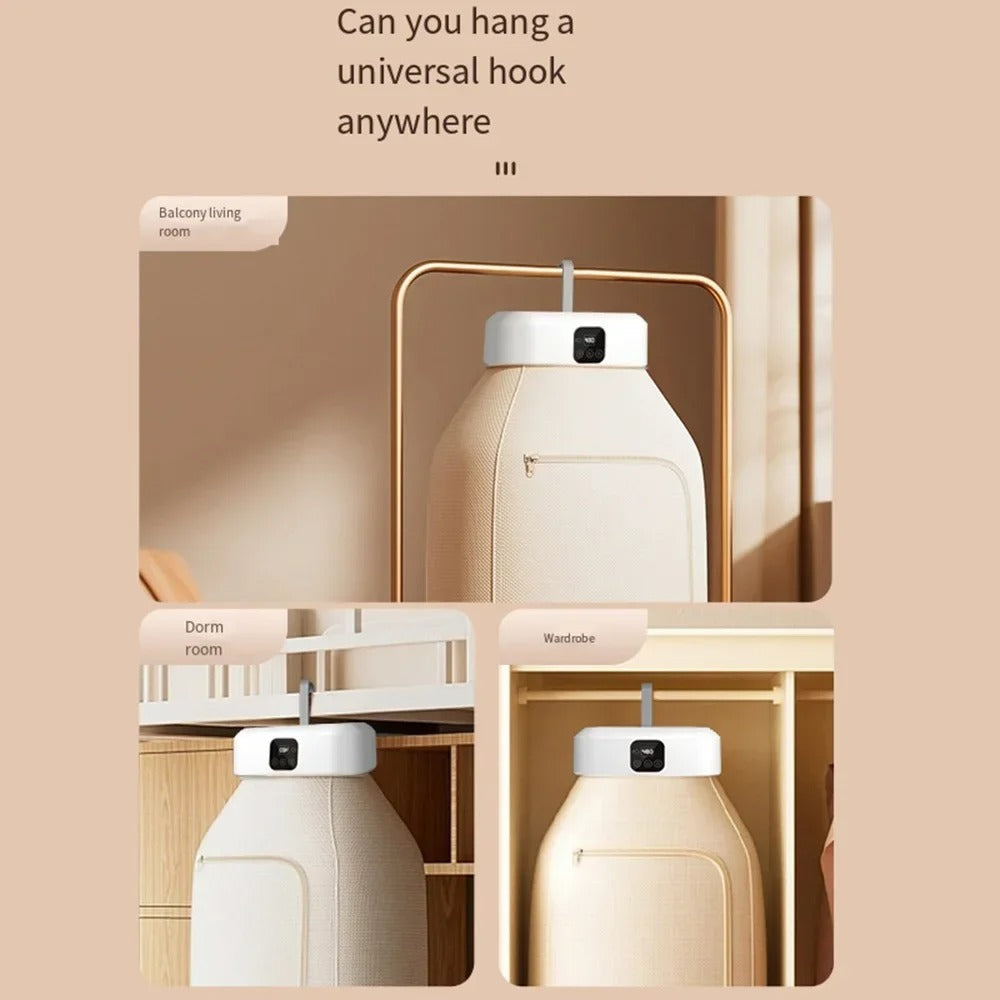 1200 W Portable Clothes Dryer 360 Degree