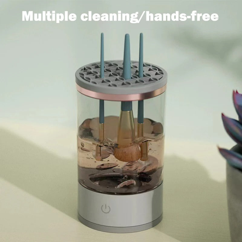 Automatic Makeup Brush Cleaner