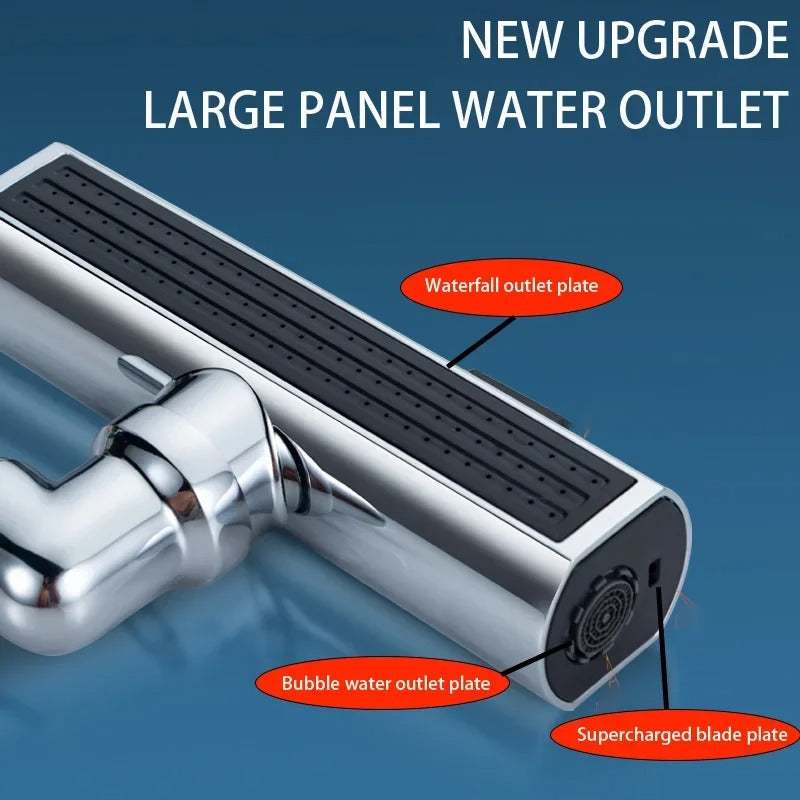 3 in 1 Waterfall Kitchen Faucet 360°