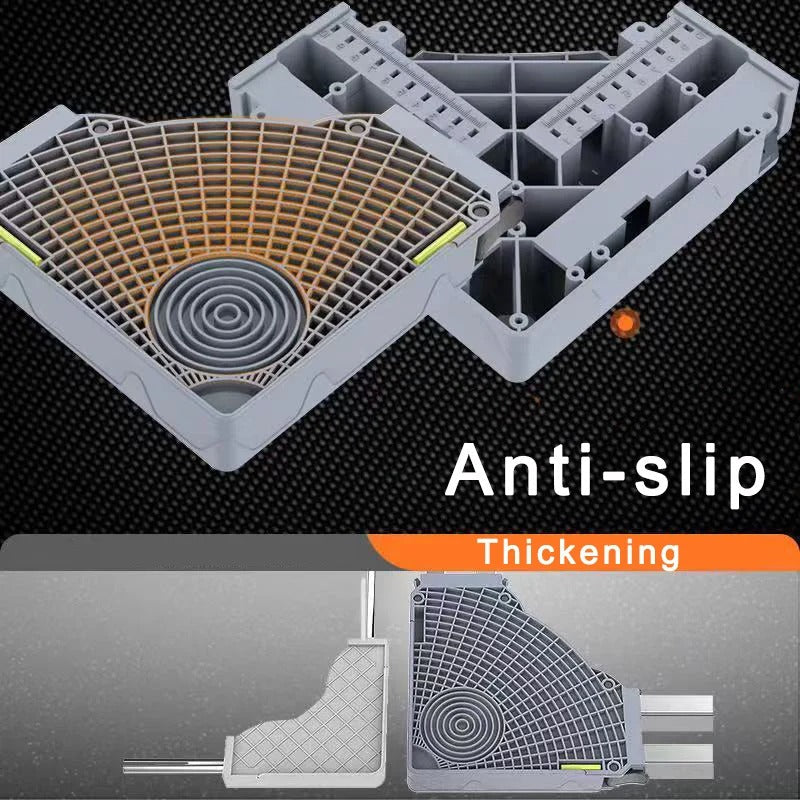 4 Legs-4 Wheels Increased Washing Machines Adjustable Strong And Robust Booster