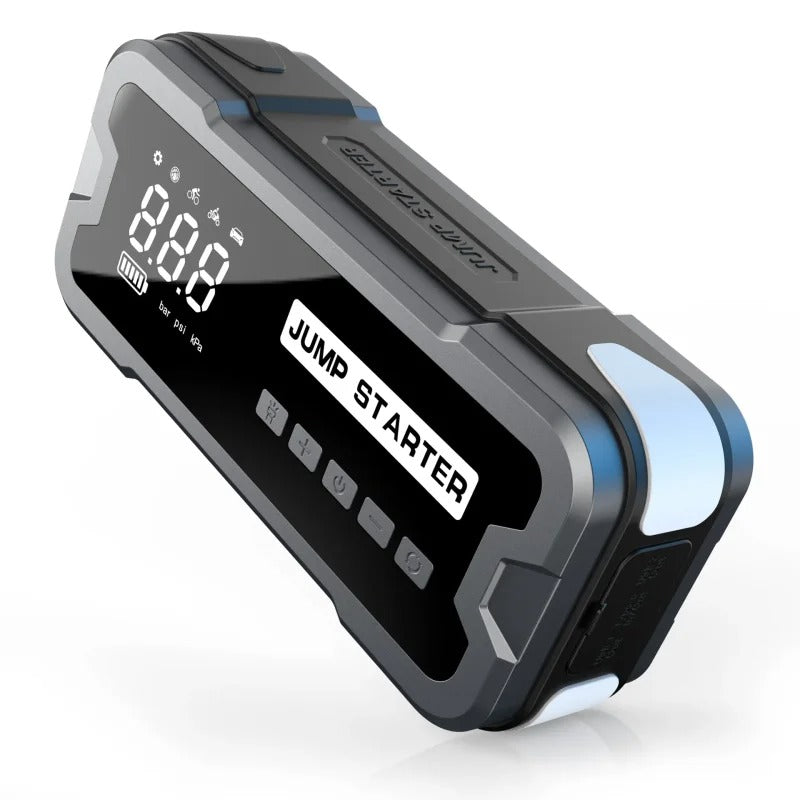 4 In 1 Car Jump Starter Air Pump Power Bank Lighting