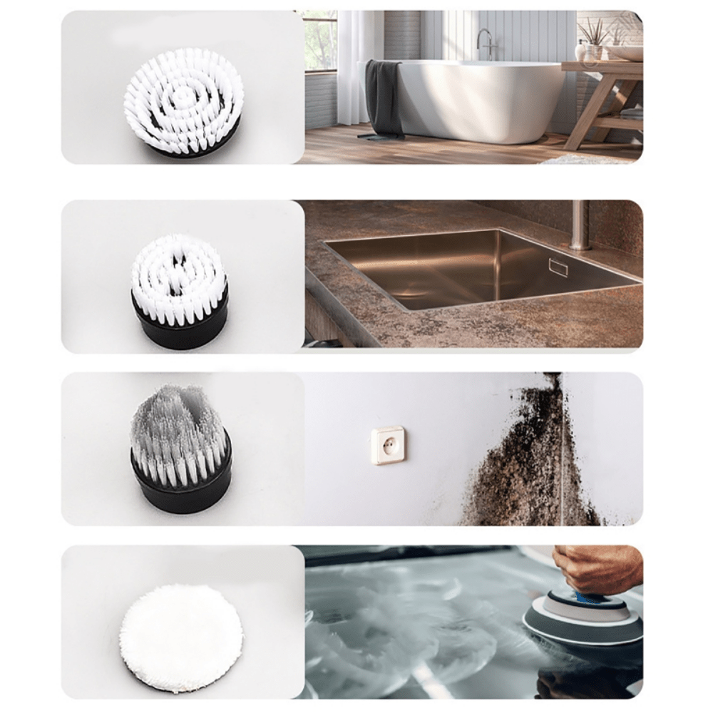 7 In 1 Electric Cleaning Brush Multifunctional Long Handle Cordless