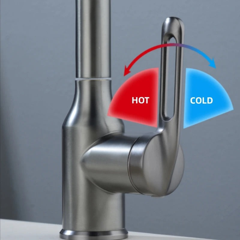 4 in 1  Rotating Waterfall Faucet Universal 720 Degree
