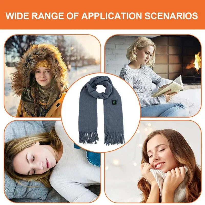 Heating Scarf Temperature  3 Gears Adjustable USB