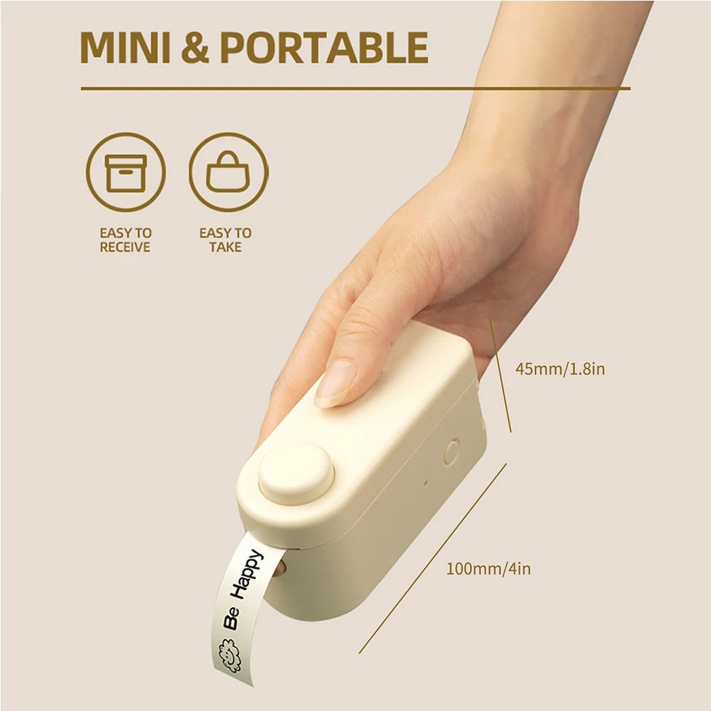 Original MAKEID L1 Bluetooth Thermal Pocket Printer + FREE Roll