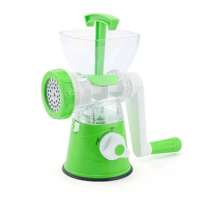 Manual Meat Grinder With Stainless Steel Blades