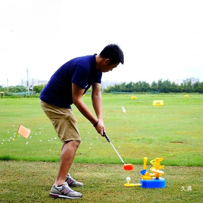 Golf Ball Dispenser Convenient Ball Release Machine Interactive Set for Kids