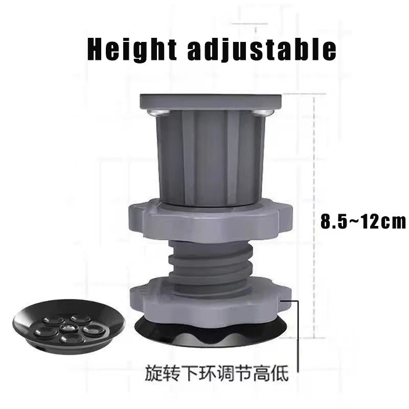 4 Legs-4 Wheels Increased Washing Machines Adjustable Strong And Robust Booster