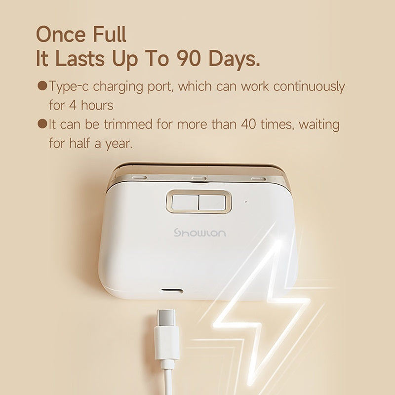 SNOWLON  Electric Nail Clipper Pro 2in1
