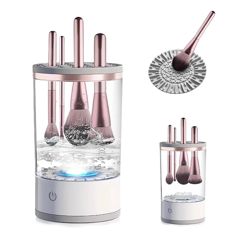 Automatic Makeup Brush Cleaner
