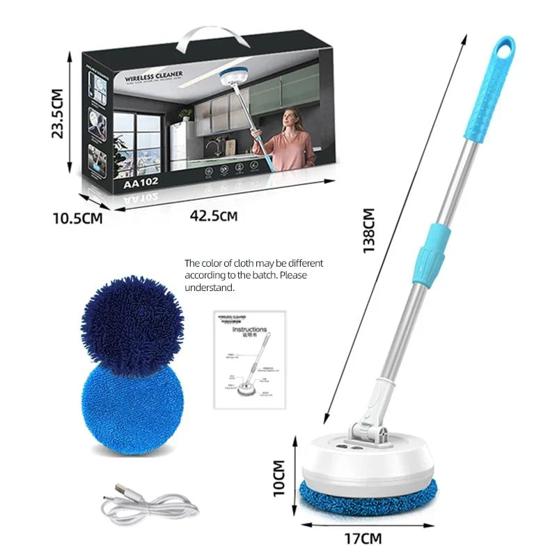Rotary cleaning mop