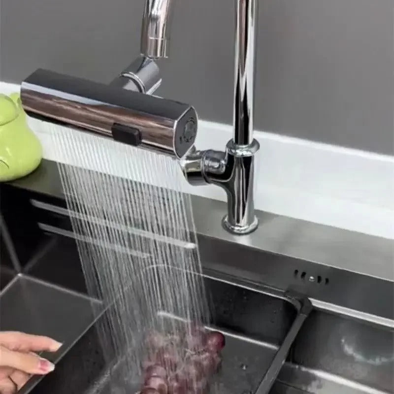 3 in 1 Waterfall Kitchen Faucet 360°