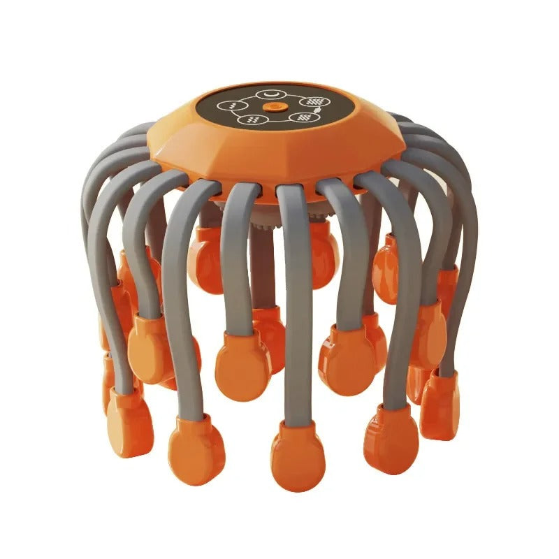 Octopus Claw Head Massager Electric Red Light Therapy Relief