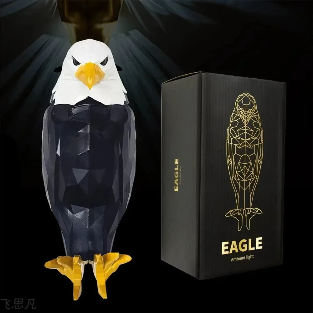 3D Bald Eagle Wall Night American Eagle Night Light