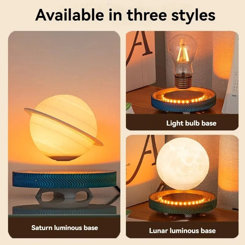 Magnetic Levitating Saturn/Moon Lamp