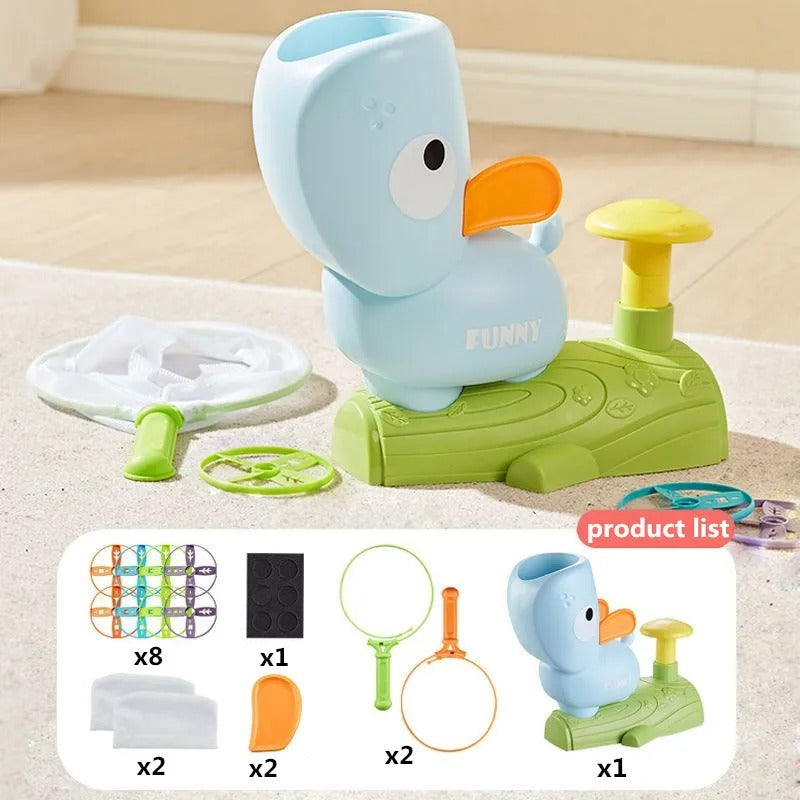Flying Disc Air Rocket Launcher Kids