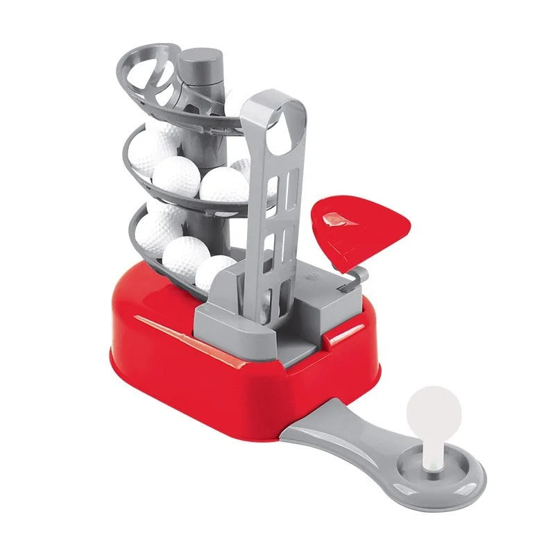 Golf Ball Dispenser Convenient Ball Release Machine Interactive Set for Kids