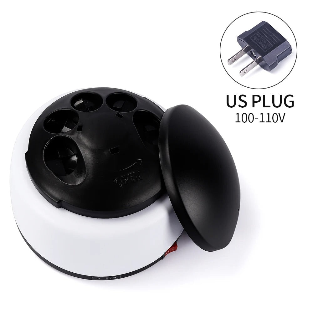 Upgraded Steam Polish Nail Gel Remover Machine with Cuticle Pusher Spoon