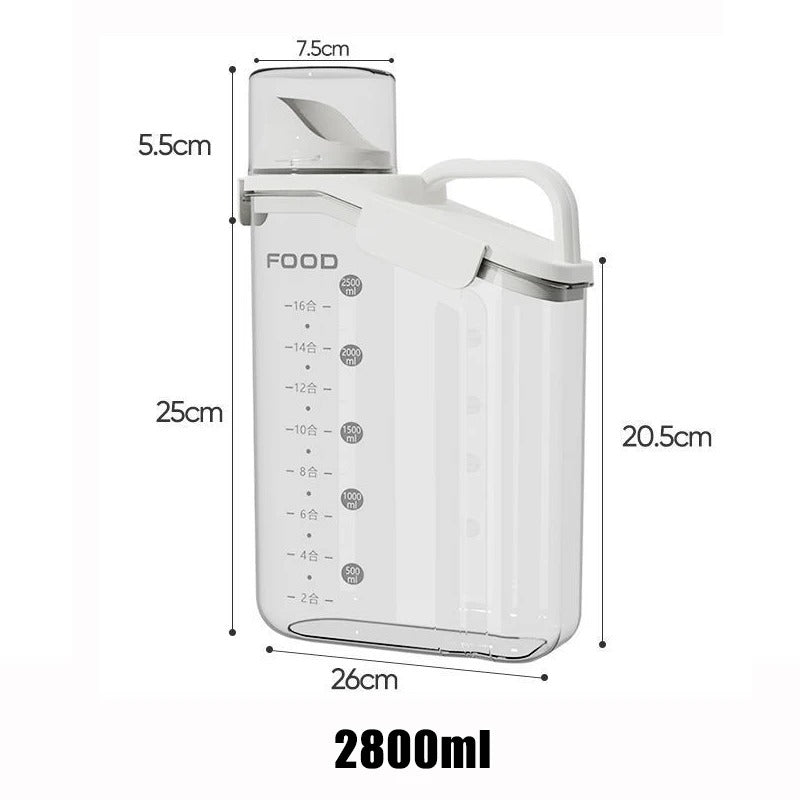 2.8L Food Storage Container with Pouring Spout