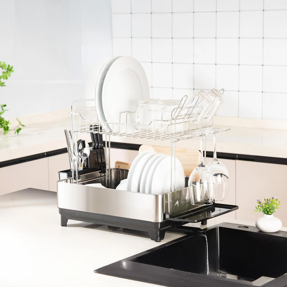 GeBe Stainless Steel Dish Rack