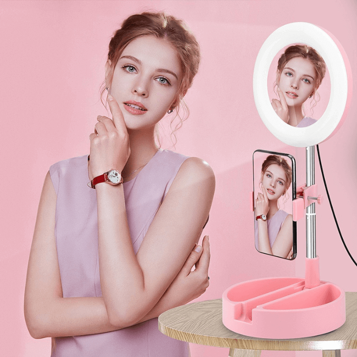 Makeup Mirror Phone Stand - Medaid International