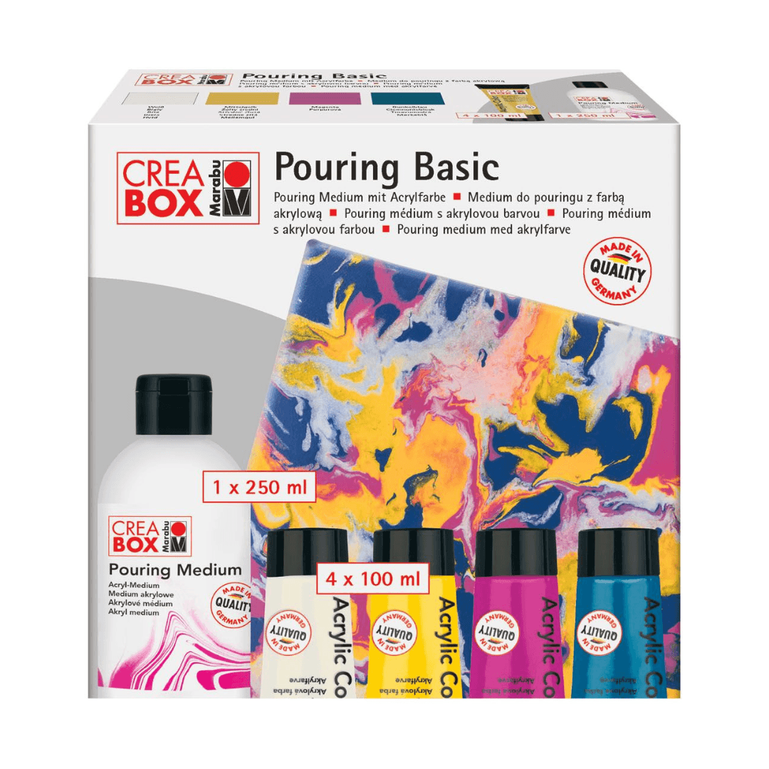 Marabu CREABOX Creative set for the Color Pouring technique Lebanon"
