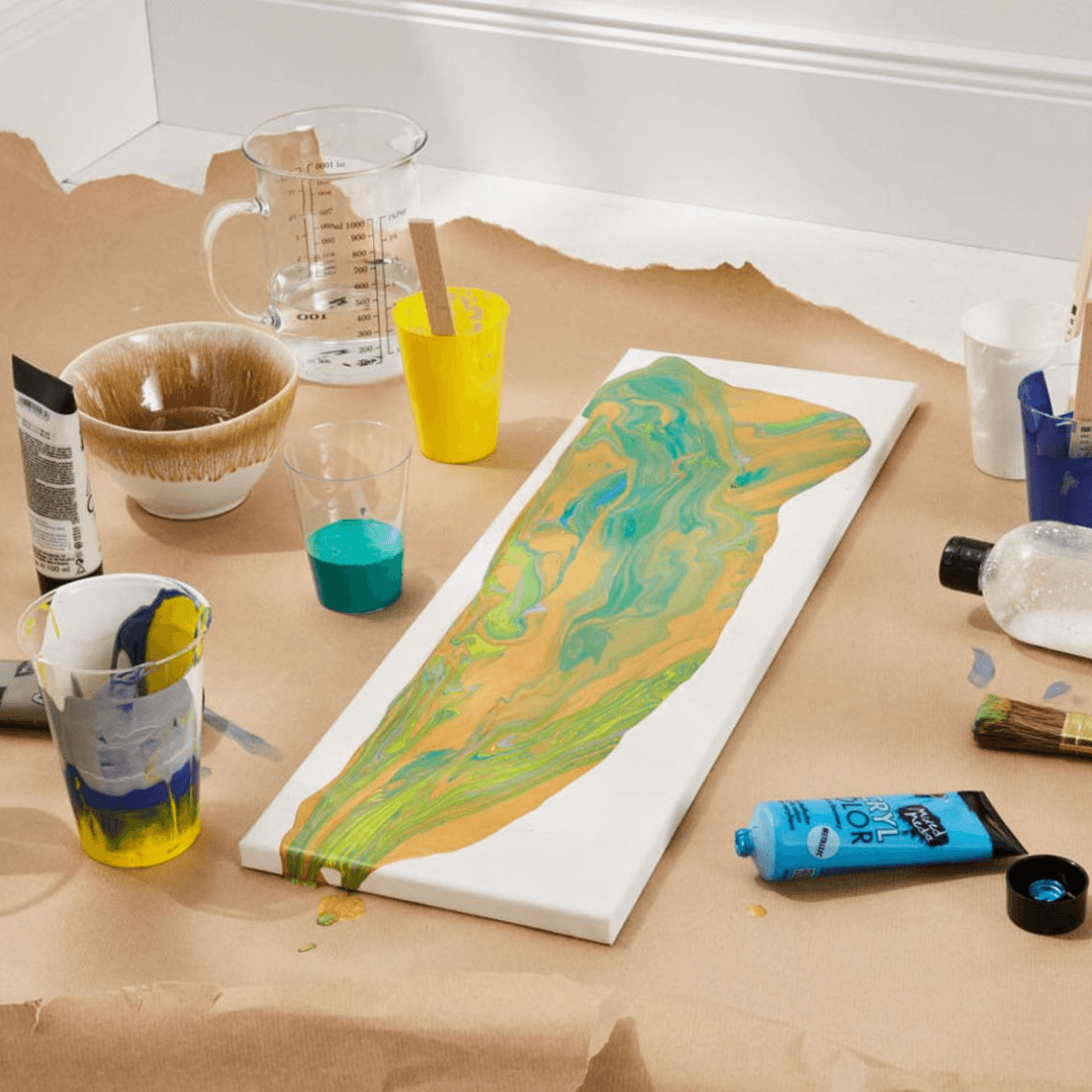 Marabu CREABOX Creative set for the Color Pouring technique