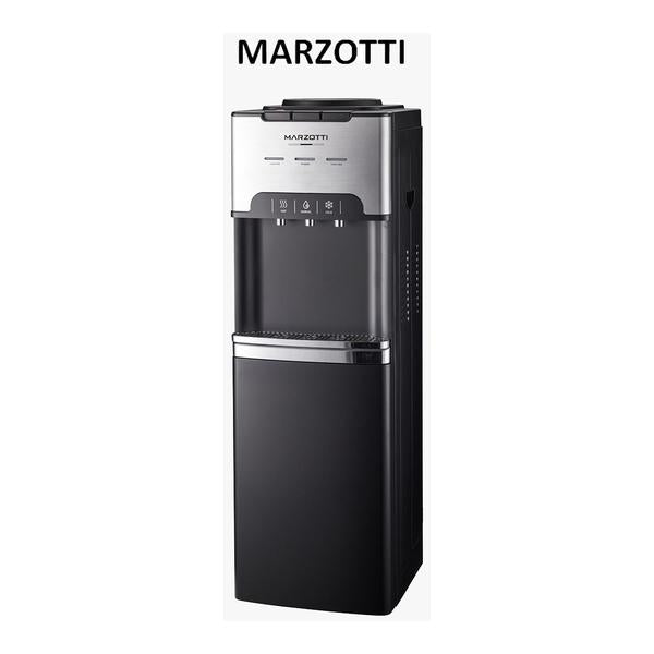 Marzotti Top Loading Water Dispenser Black Compressor with Storage Cabinet, MZWD02A