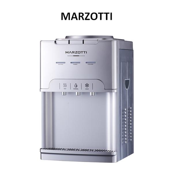 Marzotti Water Dispenser Silver Compressor Cooling Hot & Cold & Normal MZWD03B