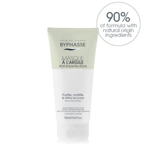 Byphasse Anti-imperfections clay mask combination to OILY SKIN 150ml