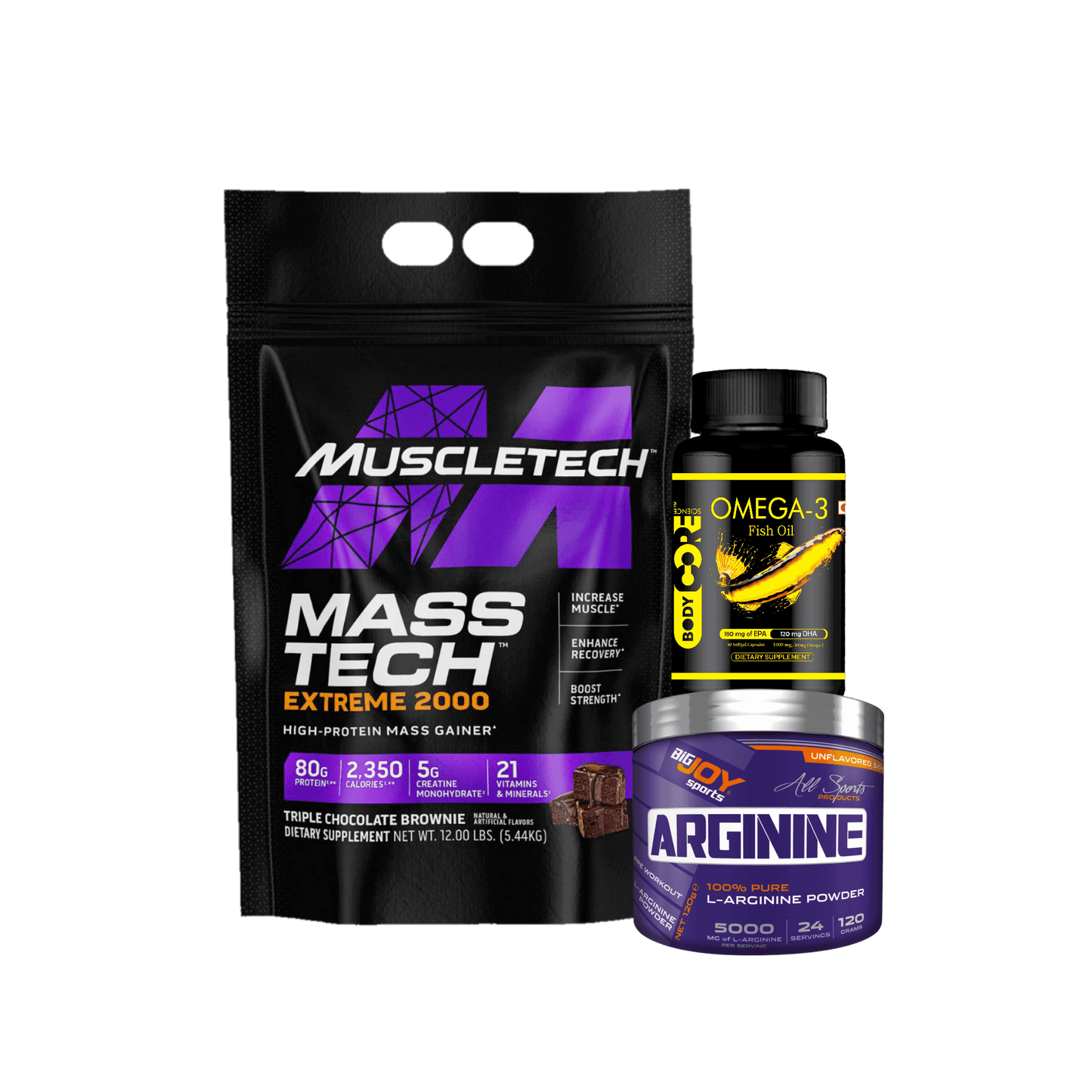 Masstech Extreme + Arginine + Omega 3