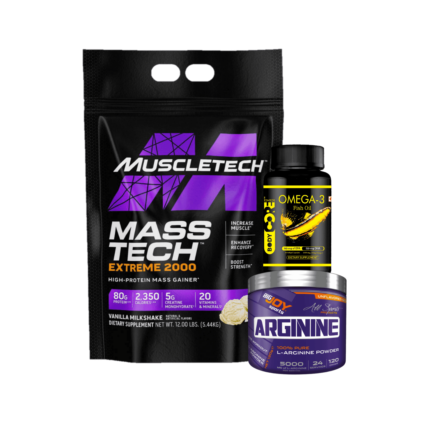 Masstech Extreme + Arginine + Omega 3