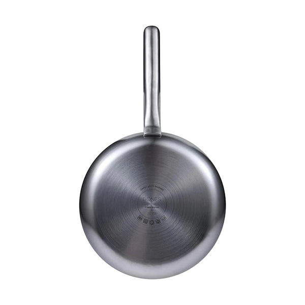 MasterPro By Alessi, Frypan 24X4.5Cm S/S Bones - BGMP-2212