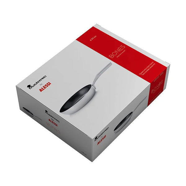 MasterPro By Alessi, Frypan 24X4.5Cm S/S Bones - BGMP-2212