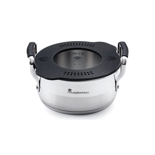 MasterPro, Casserole 16Cm Ss Ind W/Lid Smart - BGEU-3777