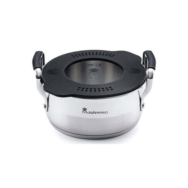 MasterPro, Casserole 24Cm Ss Ind W/Lid Smart - BGEU-3779