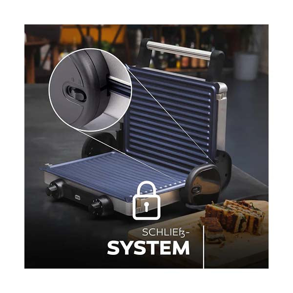 MasterPro, Contact Grill Double 2200W 180 5 Levels Foodies - BGEU-3869