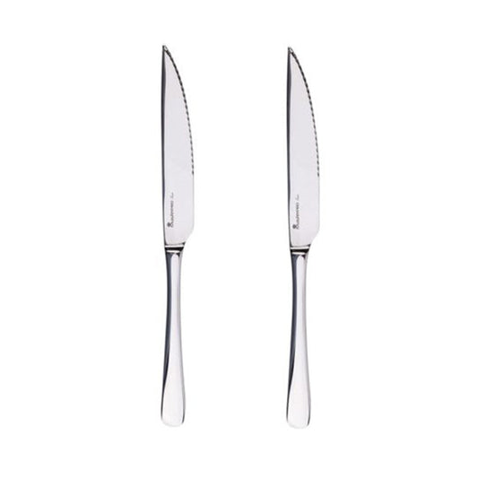 MasterPro, Set 2 Pcs Steak Knife Ss Shiny Foodies - BGEU-3956