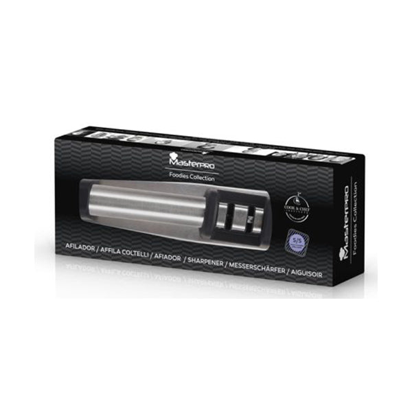 MasterPro, Sharpener 19X6X6Cm S/S Foodies - BGMP-4470