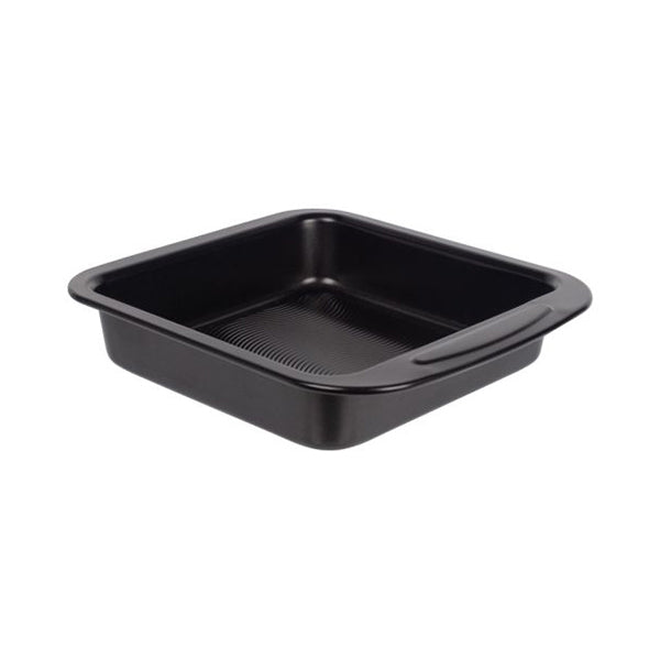 MasterPro, Square Pan 25.4X22.8X4.8Cm Carbon Steel Foodies - BGMP-7336
