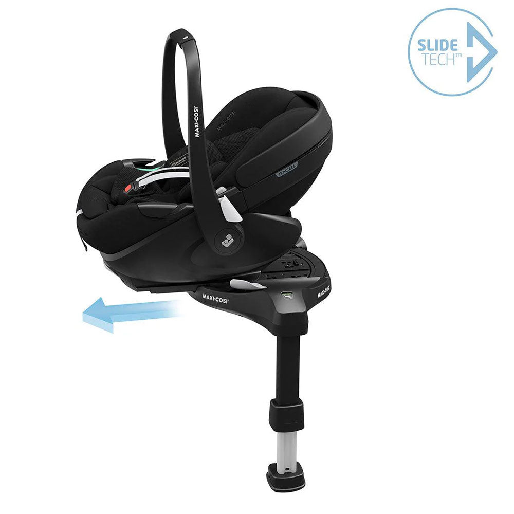 Maxi-Cosi - Fame (Twillic Black) - 4pcs Bundle Fame Stroller&Carrycot Pebble 360 Pro Car Seat - Familyfix 360 Pro i-size Base - Travel System
