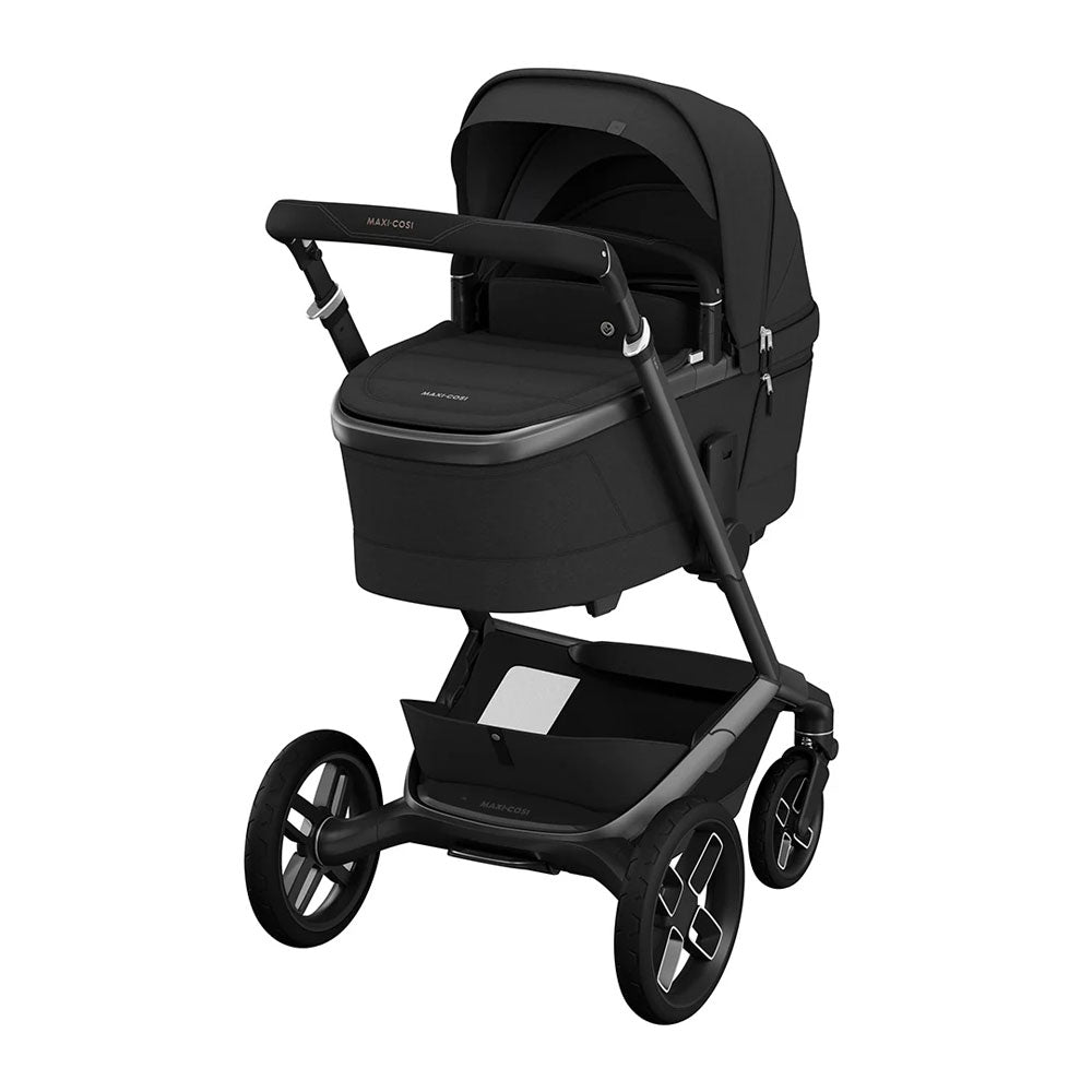 Maxi-Cosi - Fame (Twillic Black) - 4pcs Bundle Fame Stroller&Carrycot Pebble 360 Pro Car Seat - Familyfix 360 Pro i-size Base - Travel System